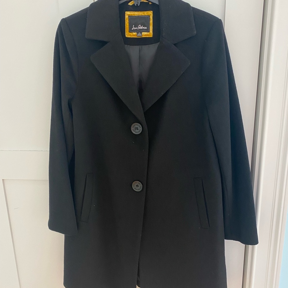 Sam Edelman Notch Collar Wool Jacket